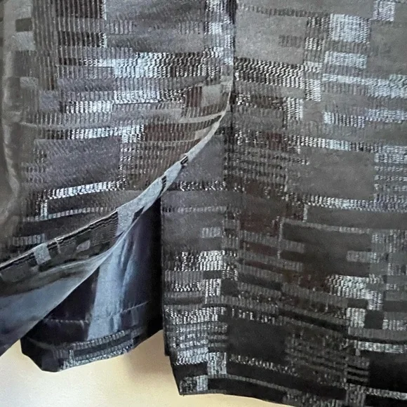 Apostrophe Black cap sleeve belted dress women’s size 6. - Picture 10 of 13